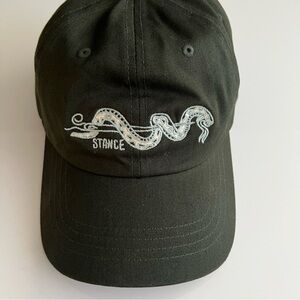 STANCE green hat, one size